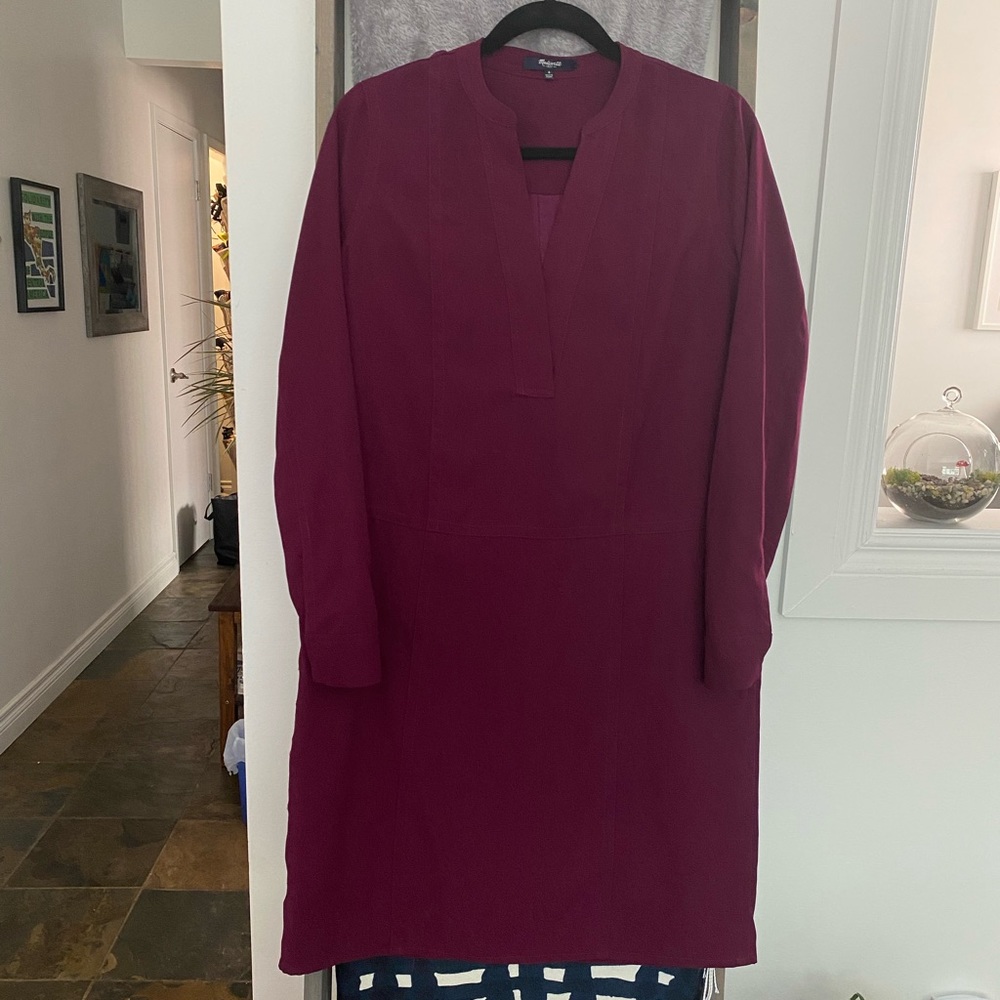 Madewell Maroon Dress